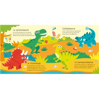 Les dinosaures - Coffret livre et dominos