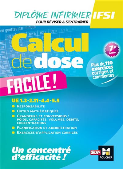 Calcul de dose facile, IFSI