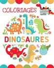 Coloriages dinosaures - Stickers avec autocollants