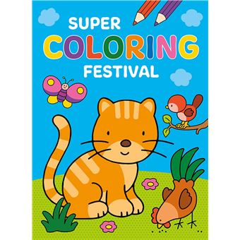 Super coloring festival