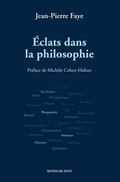 Éclats dans la philosophie