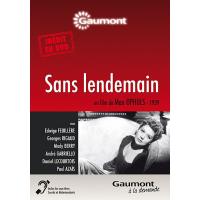 Sans lendemain DVD