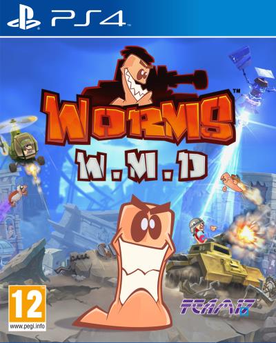 Pochette avant du jeu Worms WMD PS4