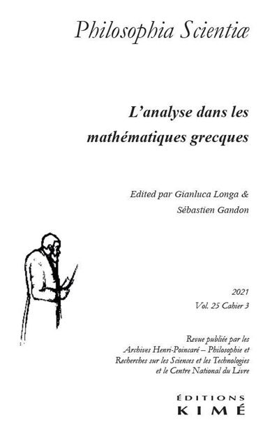 Philosophia scientiae vol.25/3 - Sébastien Gandon - broché