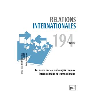 Relations internationales 2023, n.194