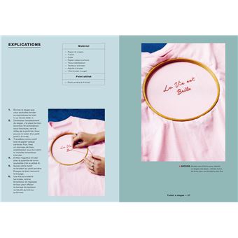 Personnalisez vos vêtements. Ž20 projets de broderie pour rendre votre garde-robe unique.