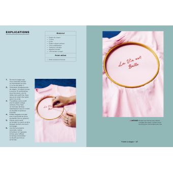 Personnalisez vos vêtements. Ž20 projets de broderie pour rendre votre garde-robe unique.