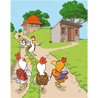 Cocorico Je sais lire ! 1ères lectures avec les P'tites Poules - 4 aventures des P'tites Poules-Niv2