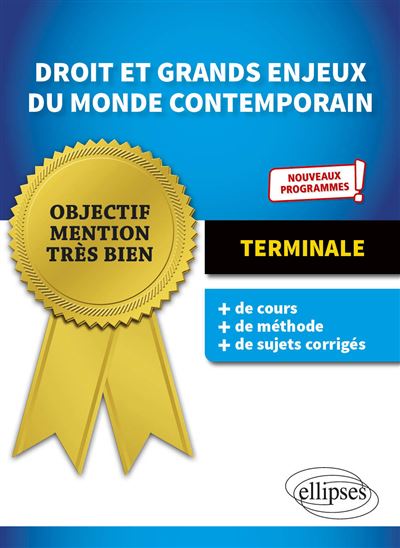 Droit Et Grands Enjeux Du Monde Contemporain - Terminale - Broché ...