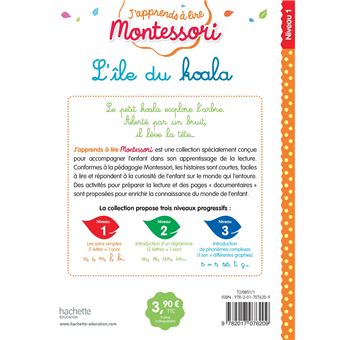 L'île du koala, niveau 1 - J'apprends à lire Montessori