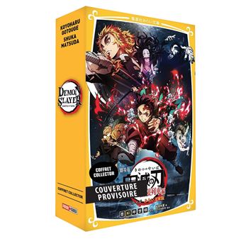 Coffret Demon Slayer T07 + Roman jeunesse T03