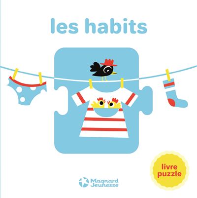 Livre puzzle - Les habits