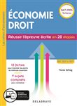 Économie-Droit - Réussir l'épreuve écrite en 20 étapes Bac Pro (2019) - Pochette élève