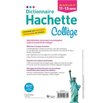 Dictionnaire hachette college 11-15 ans