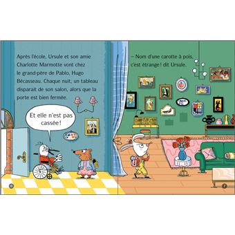 Ursule Lapine, détective au CP : Les tableaux de Pablo - niveau 1