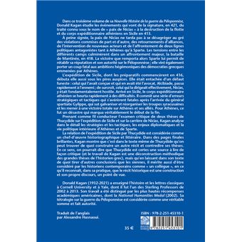 La paix de Nicias et l'expédition de Sicile