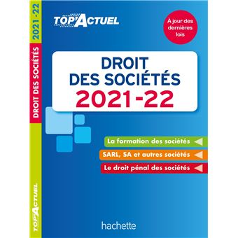 Top'Actuel Droit des Sociétés 2021-2022