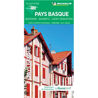Carte Routière et Touristique Pays Basque Michelin
