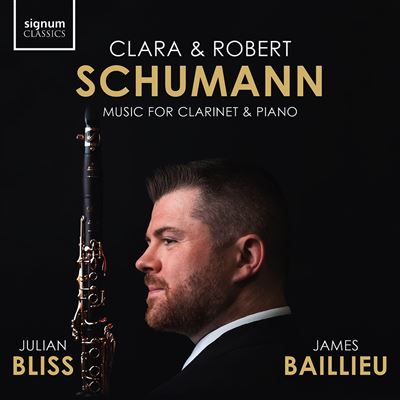 Schumann, Clara & Robert : Musique pour clarinette et piano