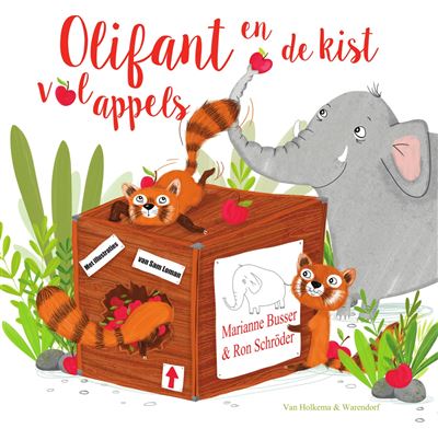 Olifant en de kist vol appels