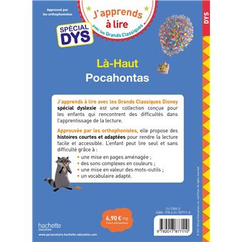 Disney - Spécial DYS  (dyslexie) :  Là-Haut/Pocahontas