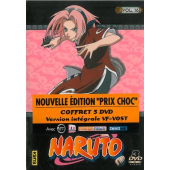 Naruto : coffret 3 dvd vol 16 - DVD Zone 2 - Achat & prix | fnac