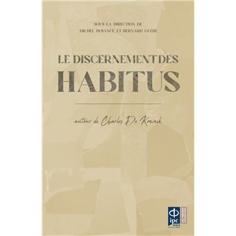 Le discernement des habitus