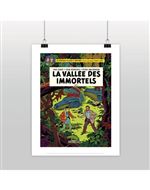 Affiche Blake et Mortimer La vallée des immortels T2 28 x 35,5 cm