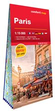 Paris 1/15.000 (carte grand format laminée - plan de ville)