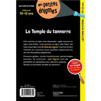 Le Temple du tonnerre - CM2 et 6e - Cahier de vacances 2023