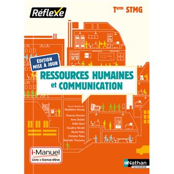 Ressources humaines et communication Term STMG (Pochette Réflexe) - Livre + licence élève - 2019