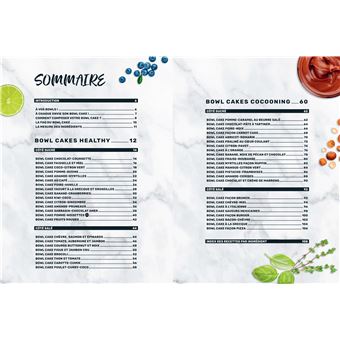 Bowl cakes healthy vs cocooning
