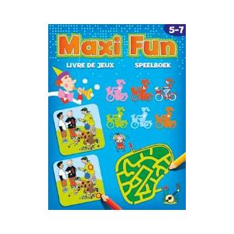 Maxi fun livre de jeux, 5-7ans - broché - Collectif - Achat Livre | fnac