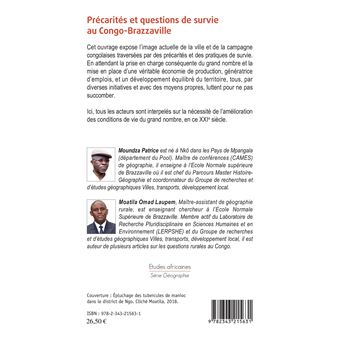 Précarités et questions de survie au Congo-Brazzaville