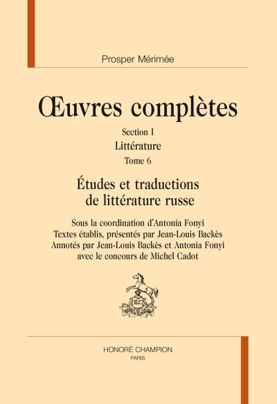 Littérature, Œuvres complètes