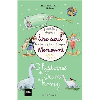Coffret premiers livres à lire seul - 3 histoires de Sam et Romy niveau 3 - Pédagogie Montessori