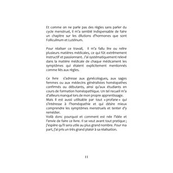 Les médicaments homéopathiques des symptômes menstruels