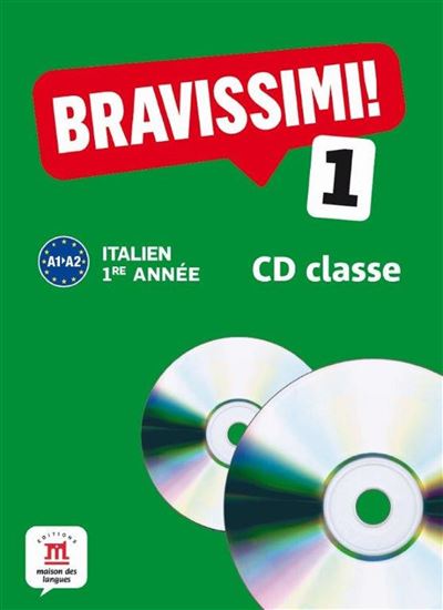 Bravissimi! 1 coffret 2 cd audio classe