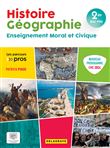 Les Parcours Pros Histoire Géographie EMC 2de Bac Pro (2024) - Pochette élève