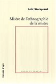 Misère de l'ethnographie de la misère