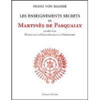 Enseignements secrets de Martinès de P.