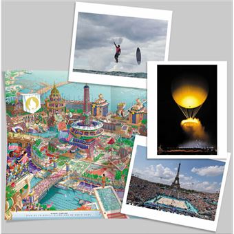 Affiches Officielles Des Jeux Olympiques Paris 2024 - Fabriquées En France
