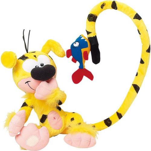 Peluche Marsupilami 30cm Accroche Moi