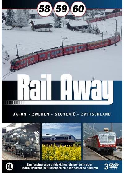 RAIL AWAY 58, 59, 60-3DVD-NL