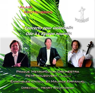 Concerto pour violoncelle - Ode à l'Europe nouvelle