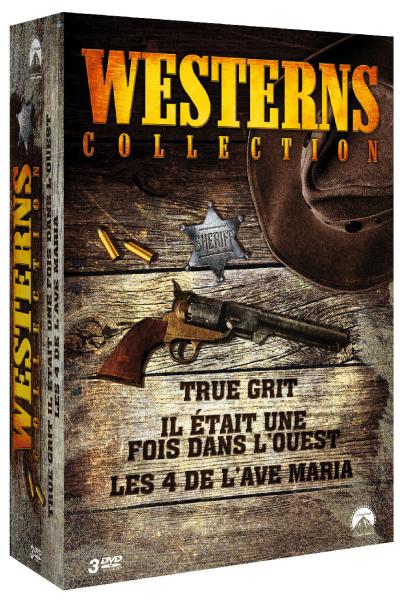100 dollars pour un shérif (True Grit) - Il était une fois dans l'Ouest - Les 4 de l'Ave Maria Coffret 3 DVD