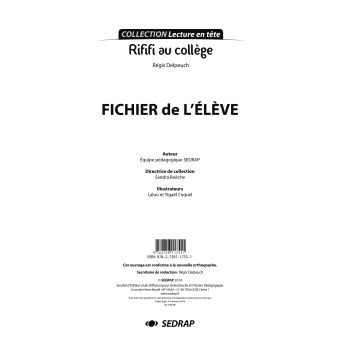 Rififi au college - fichier
