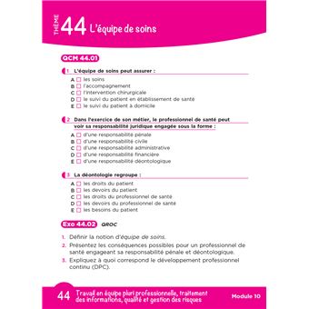 Tout le DEAS en QCM/QROC - IFAS - Diplôme d'État d'aide-soignant -4e ed- nouveau reférentiel 2021