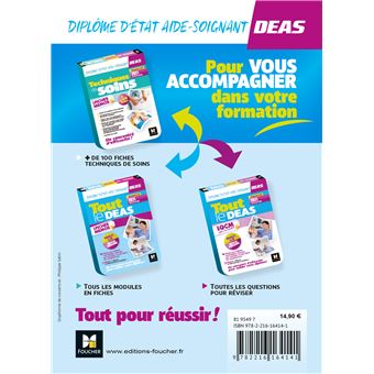 Tout le DEAS en QCM/QROC - IFAS - Diplôme d'État d'aide-soignant -4e ed- nouveau reférentiel 2021