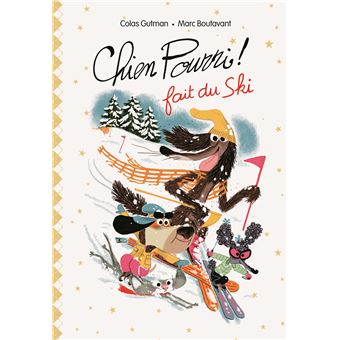 Chien PourriChien pourri ! fait du ski